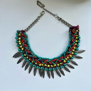 Zara Colorful Statement Necklace
